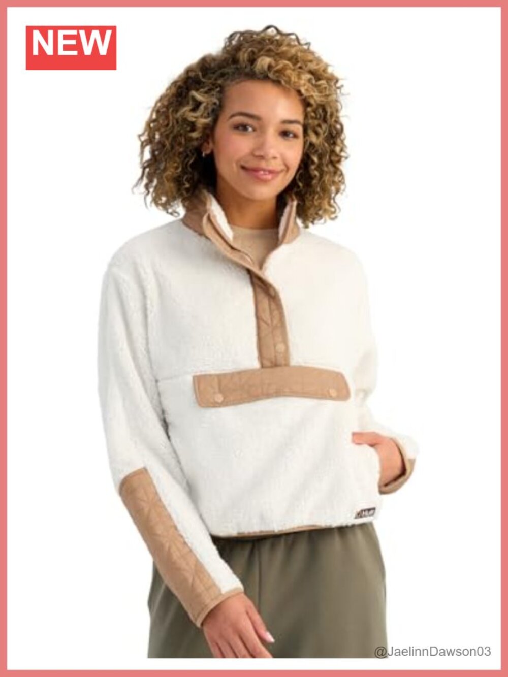 HUK Plush Fleece 1/2 Zip Pullover Sherpa Quilted Relaxed